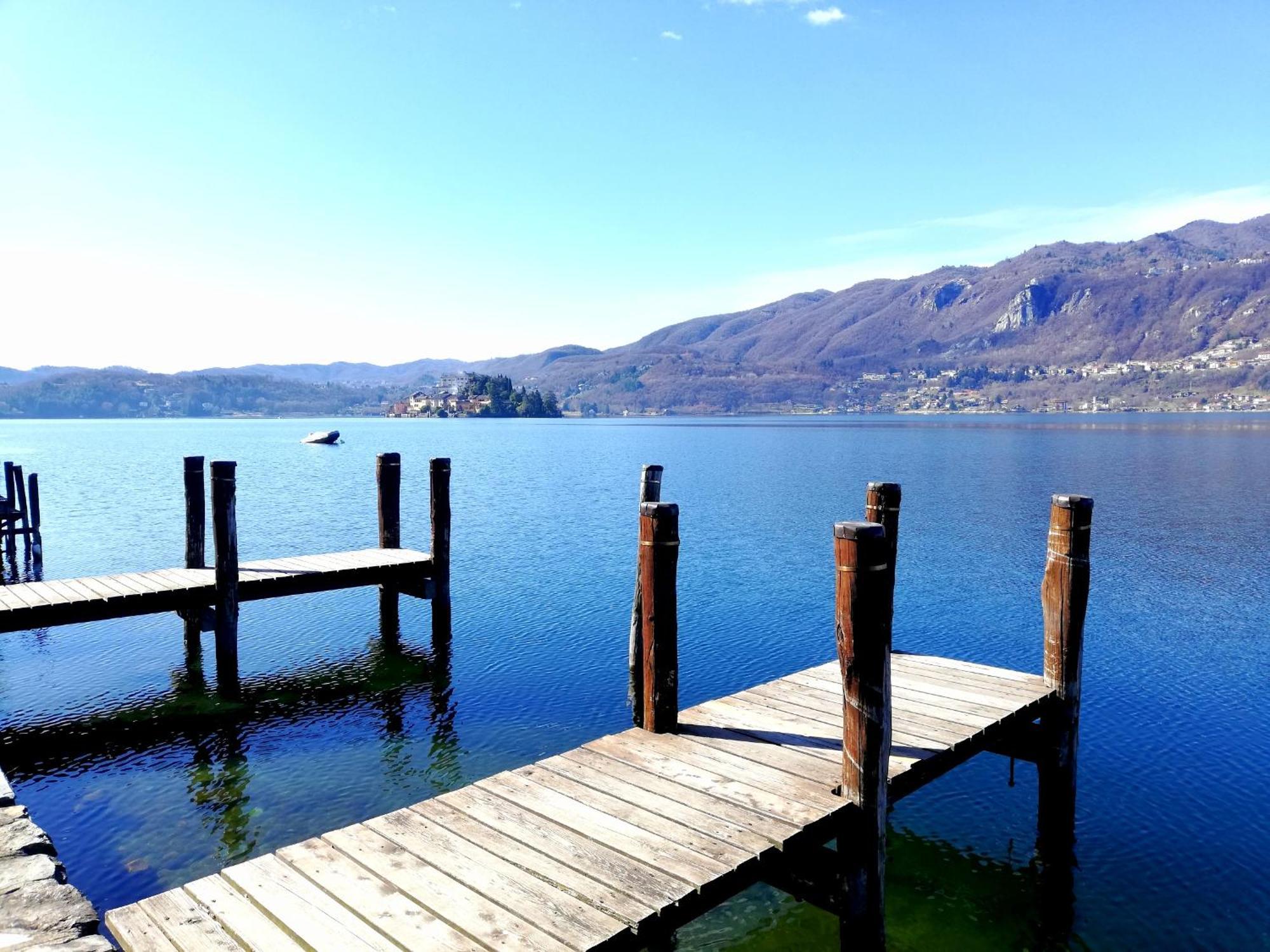 Casa Longhi Lägenhet Orta San Giulio Exteriör bild